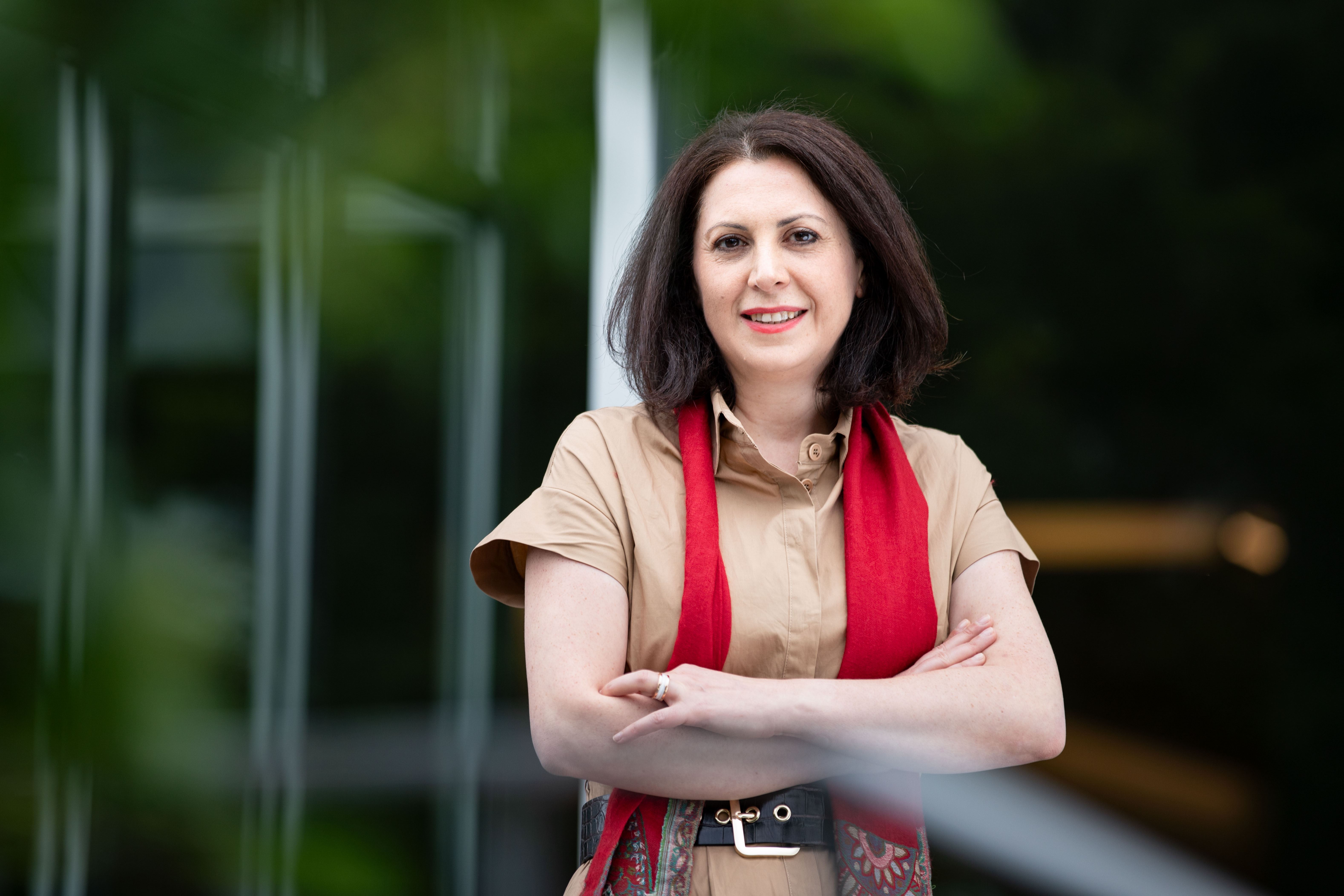 Foto von Prof. Dr. Sanaz Mostaghim, Institutsleiterin Fraunhofer IVI