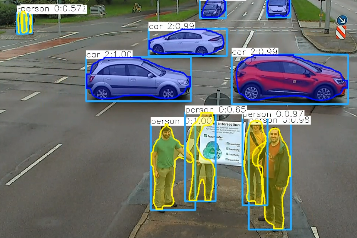Smart Intersection object detection 