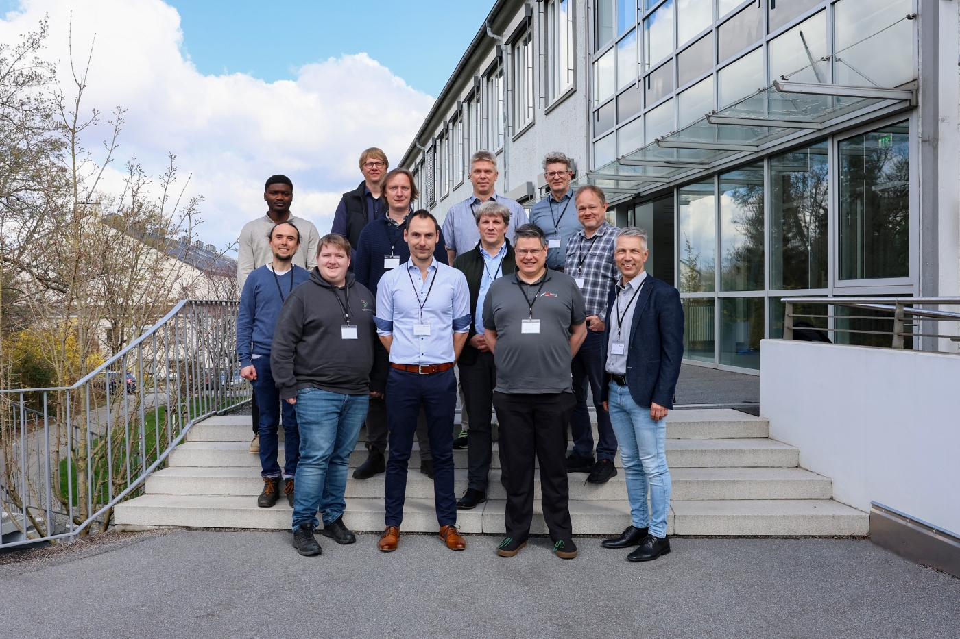 The KoSiNuS consortium at their kick-off event at Fraunhofer IVI