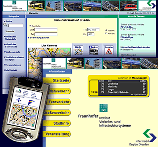 Online information system developed within the project